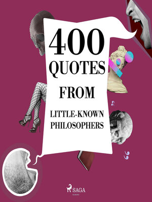 cover image of 400 Quotes from Little-known Philosophers